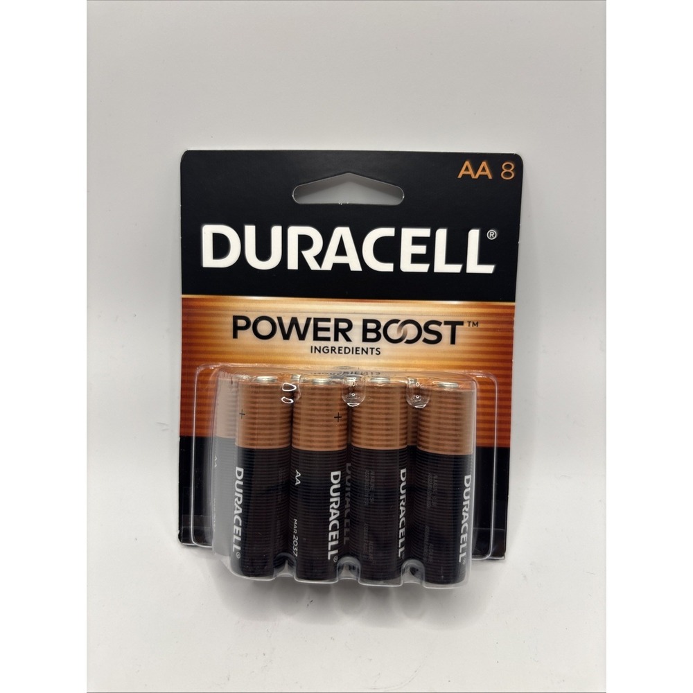Duracell AA Power Boost Batteries 8ct (1 Pack) New